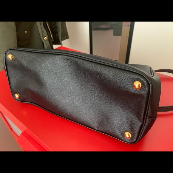 Prada Double ZIP lux Tote Leather - Picture 4 of 9